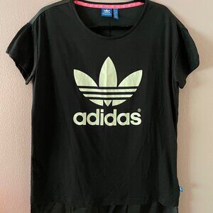 Adidas Originals Women's Oversized Satin T-shirt